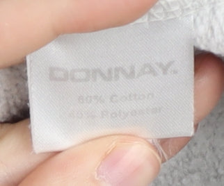 Donnay Men's Grey Pullover Hoodie L