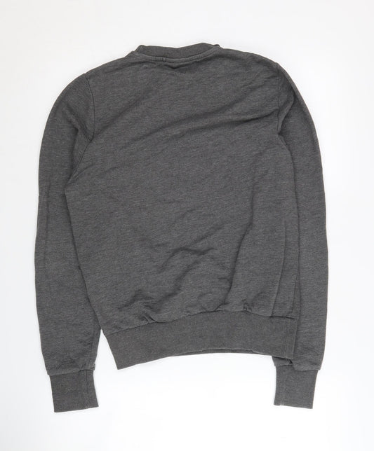 Disney Men's Grey Cartoon Pullover Sweatshirt S