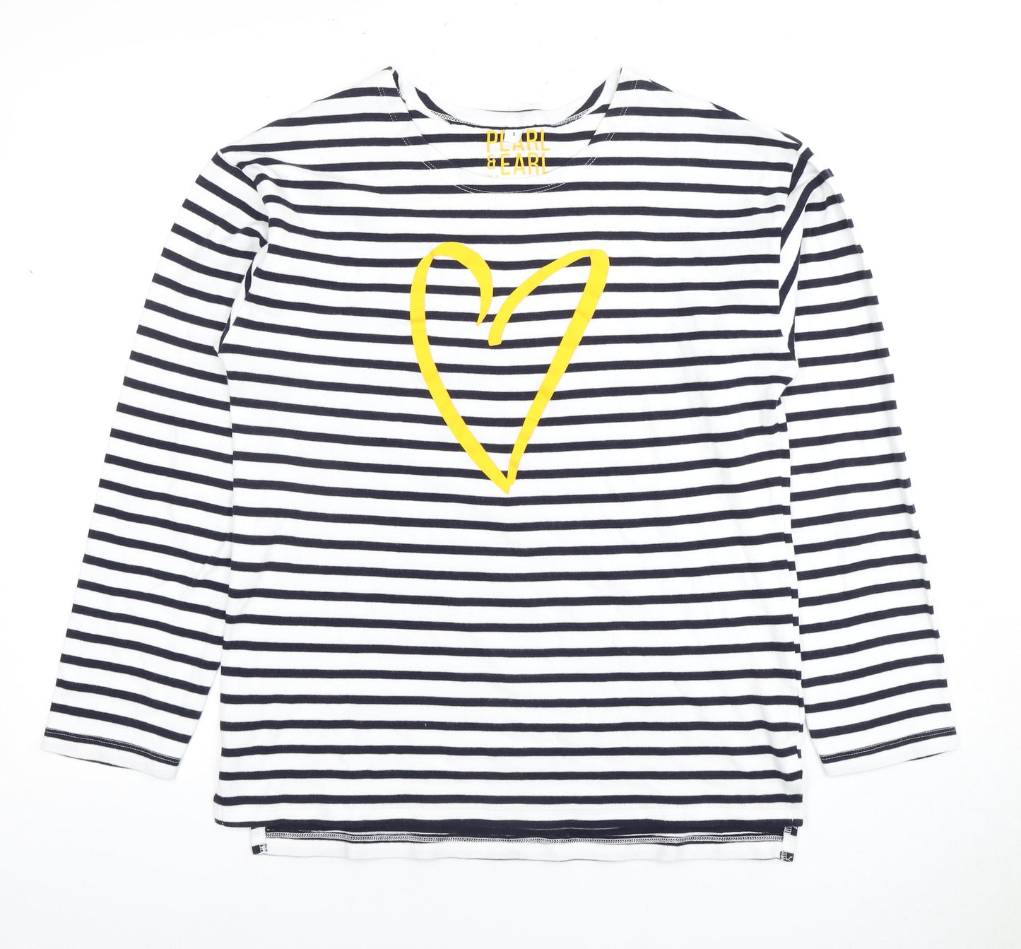 Pearl & Earl Women's Striped T-Shirt Small