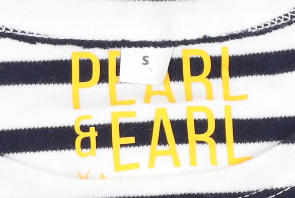 Pearl & Earl Women's Striped T-Shirt Small