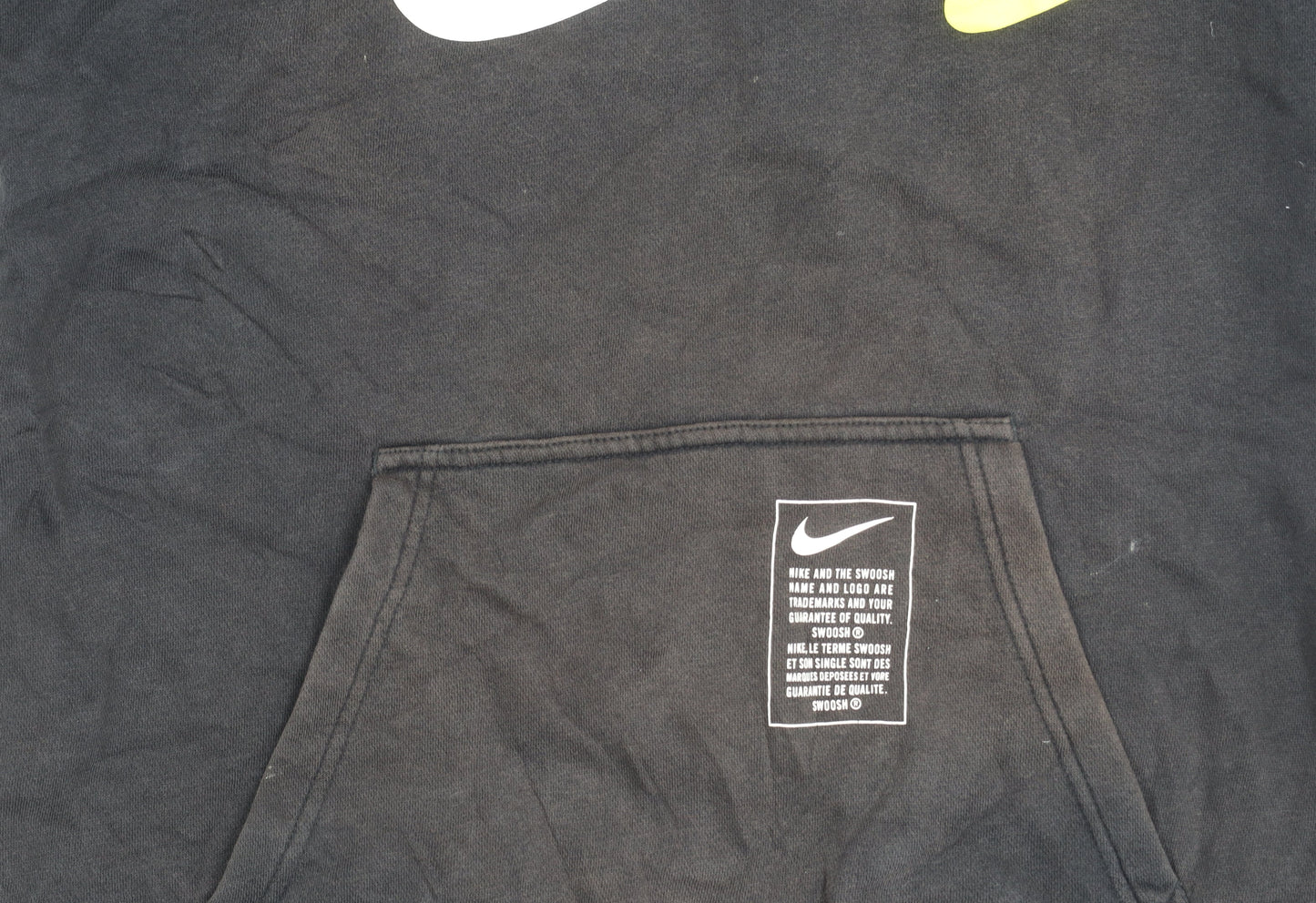 Nike Men's Black Pullover Hoodie M, Sports Logo
