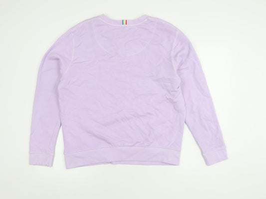 Joules Women’s Purple Crew Neck Sweatshirt Size 12