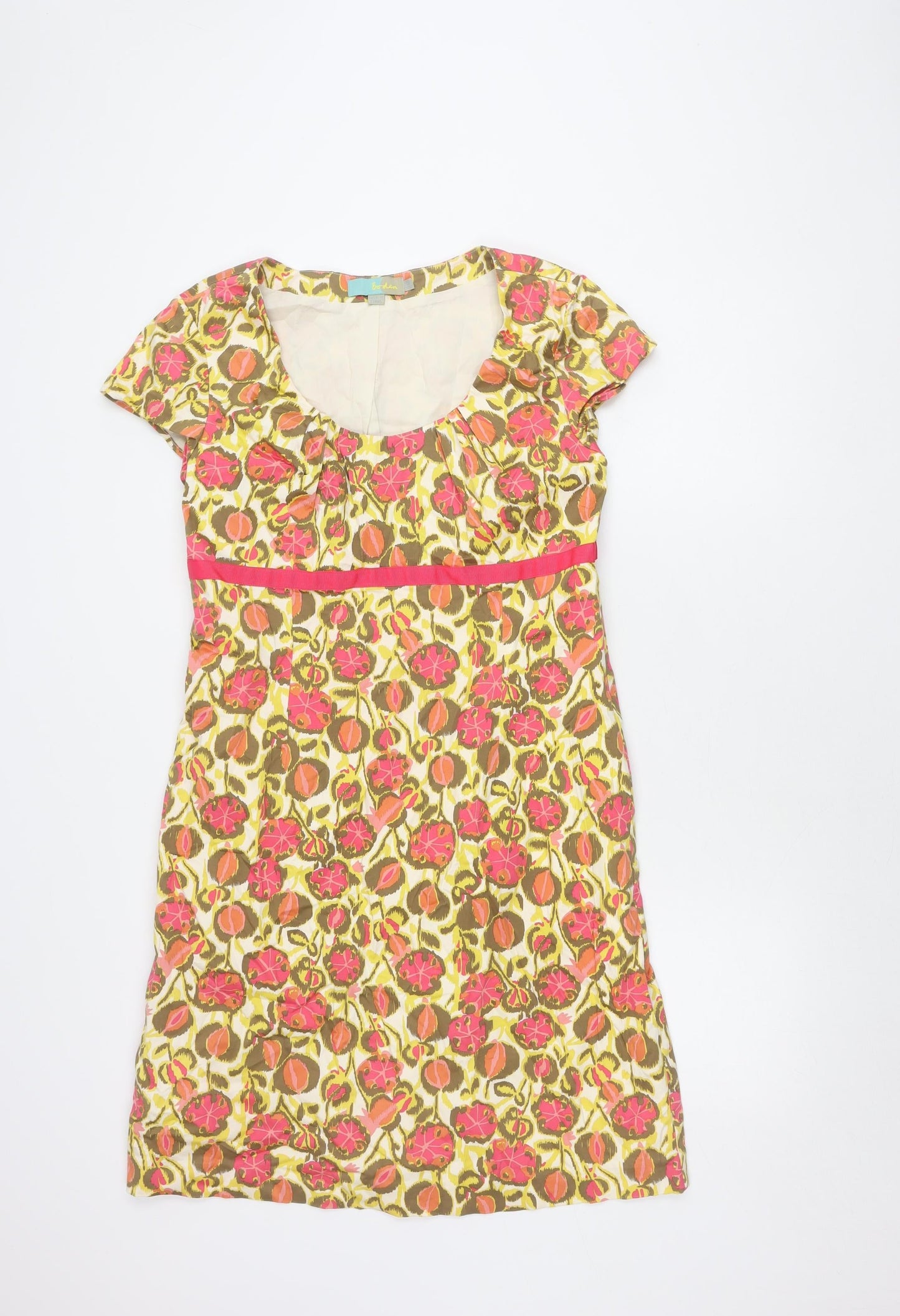 Boden Women's Multicoloured Shift Dress Size 14