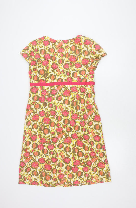 Boden Women's Multicoloured Shift Dress Size 14