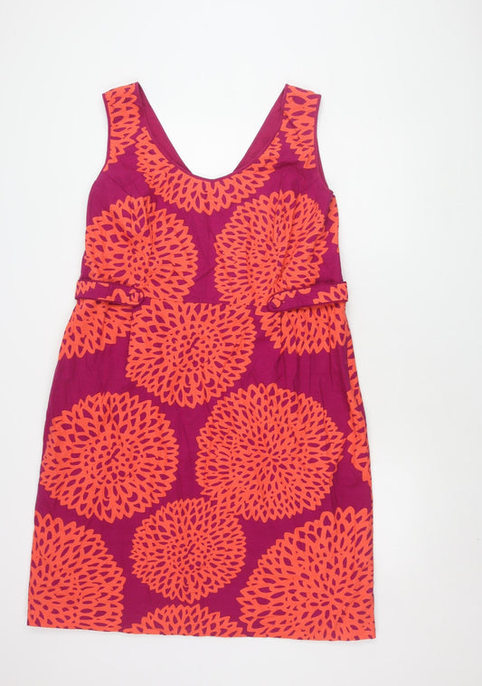 Boden Women's Multicoloured Shift Dress Size 12