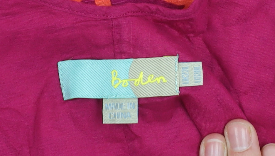 Boden Women's Multicoloured Shift Dress Size 12