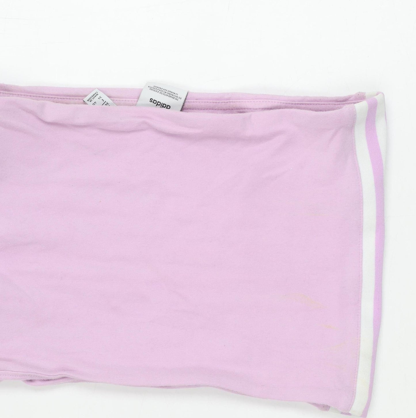 Adidas Purple Women's Strapless Tube Top - Size 6