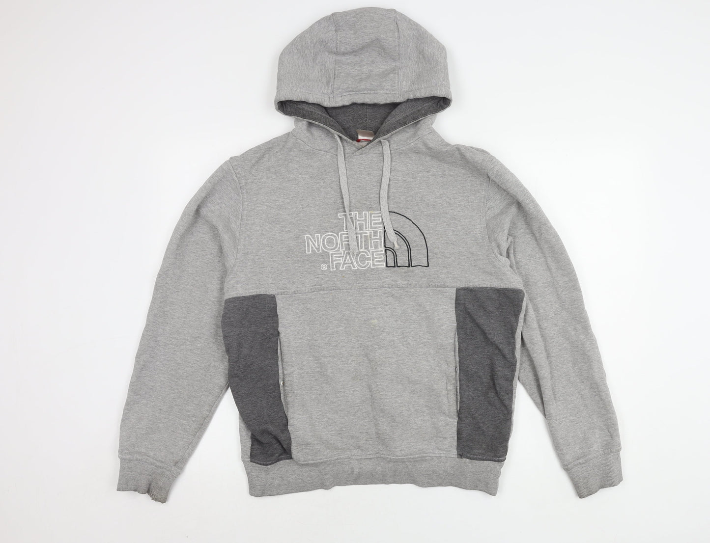 The North Face Men's Grey Pullover Hoodie M