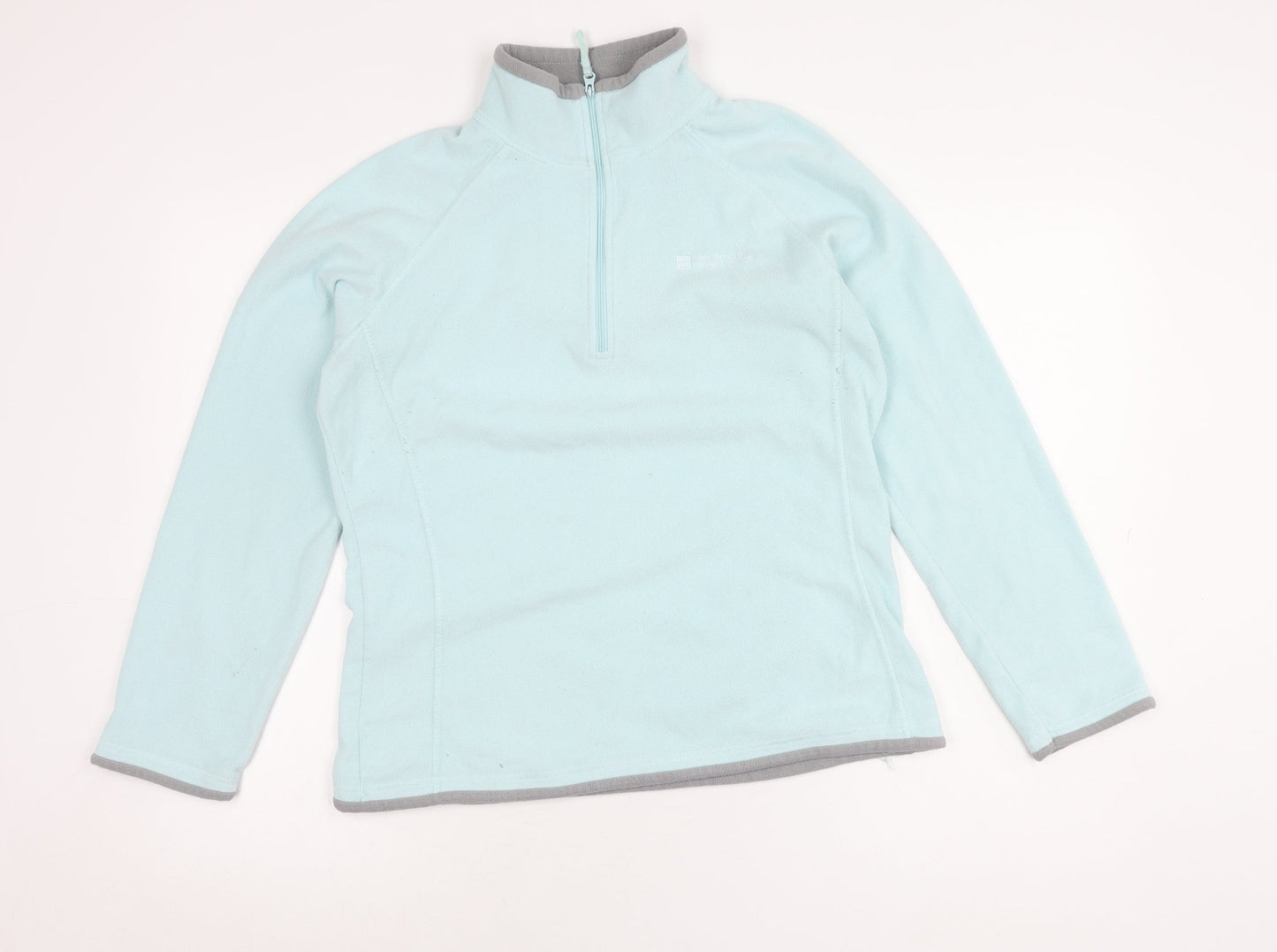 Mountain Warehouse Women's Blue Fleece Sweatshirt Size 12