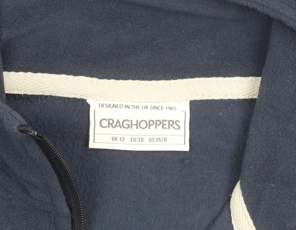 Craghoppers Women’s Blue Fleece Jacket Size 12