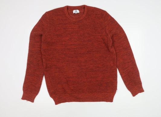 TOG24 Men's Red Pullover Jumper, Size L