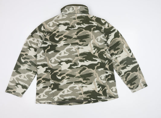 Peter Storm Men's Multicolour M Camouflage Fleece Pullover
