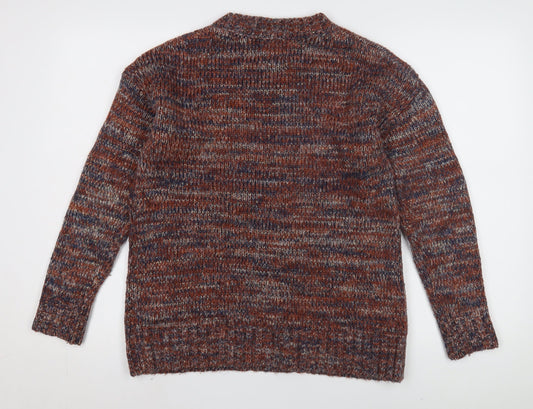 Fat Face Women's Multicoloured Pullover Jumper Size 10