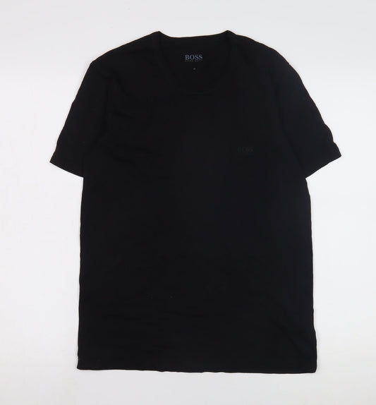 Hugo Boss Men's Black Medium Crew Neck T-Shirt