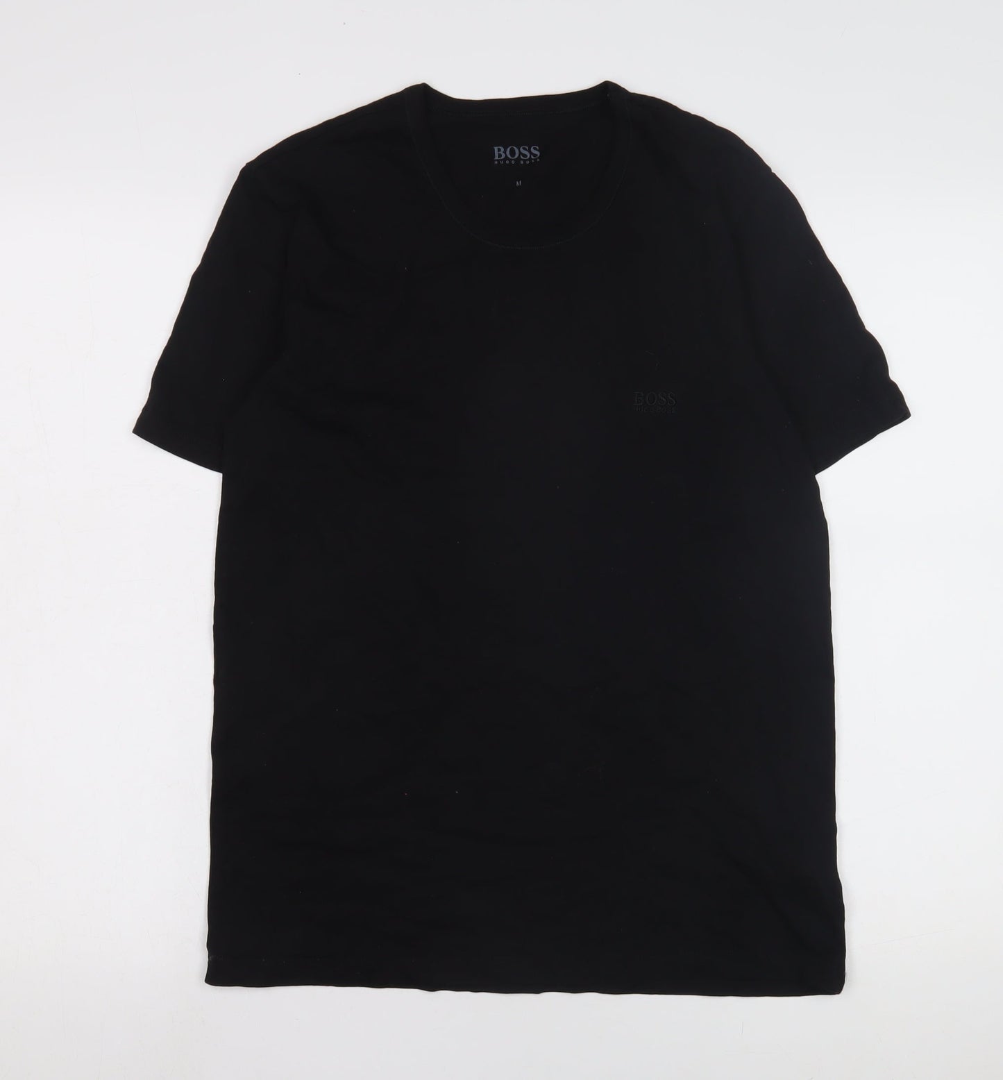 Hugo Boss Men's Black Medium Crew Neck T-Shirt