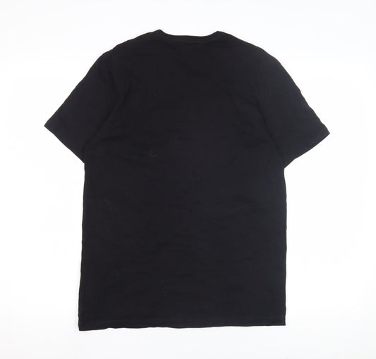 Hugo Boss Men's Black Medium Crew Neck T-Shirt
