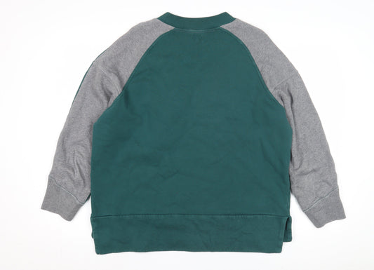 Kin Green Unisex S Pullover Sweatshirt Casual