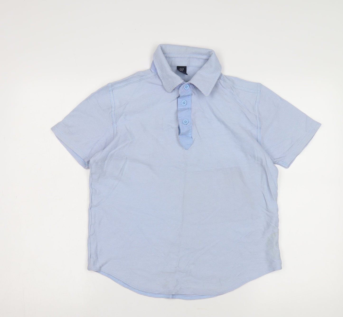 GAP Women's Blue Polo Shirt - Size S