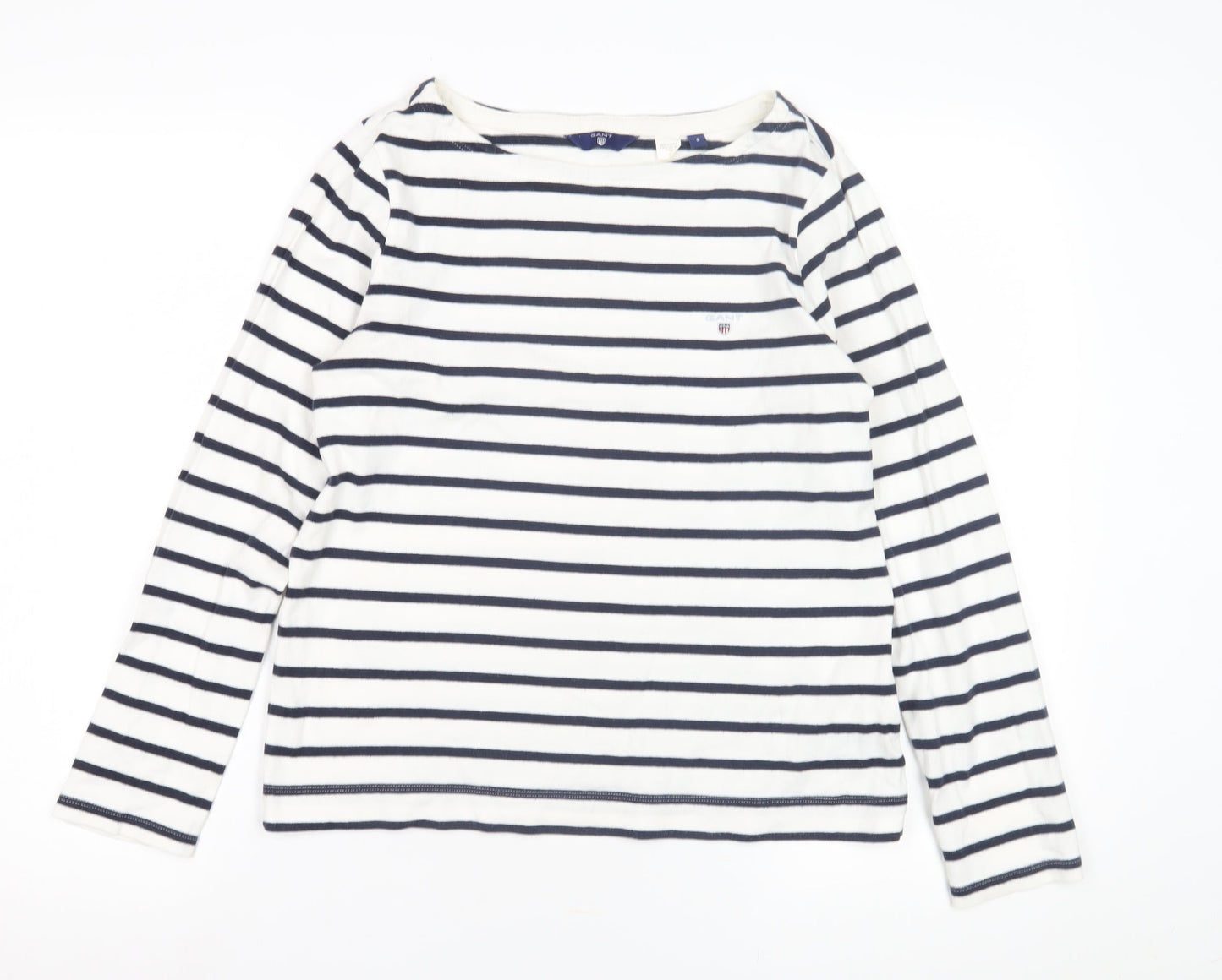 Gant Women's Striped Long Sleeve Cotton T-Shirt