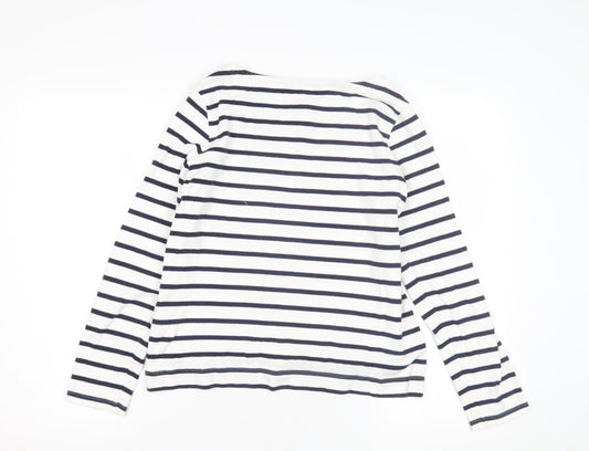 Gant Women's Striped Long Sleeve Cotton T-Shirt