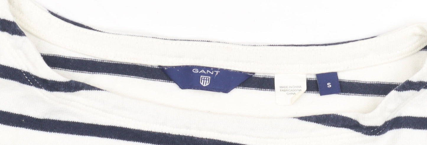 Gant Women's Striped Long Sleeve Cotton T-Shirt