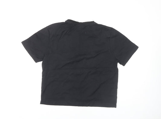 Hype Black Girls Logo T-Shirt 16 Years Basic Trendy Style