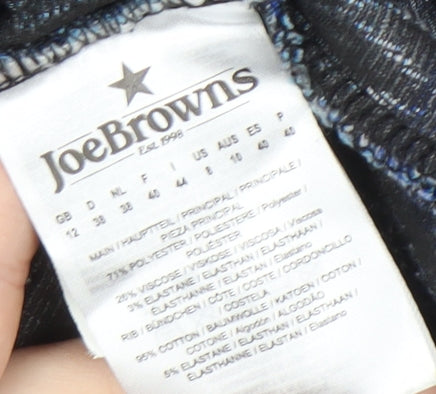 Joe Browns Women's Multicoloured Geometric Jumper UK 12