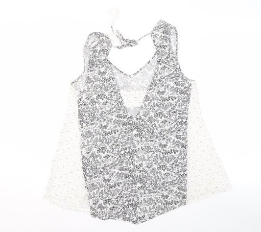 Fat Face Women's Multicoloured Floral Tank Top Size 10