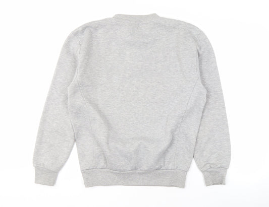 Slazenger Men's Grey Crew Neck Small Sweatshirt