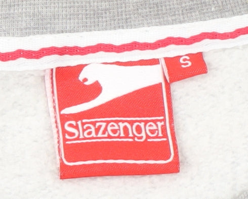 Slazenger Men's Grey Crew Neck Small Sweatshirt