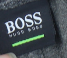 Hugo Boss Men's Grey Jogger Trousers - Size S