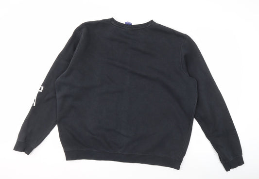 Nike Men's XL Black Graphic Sweatshirt Logo