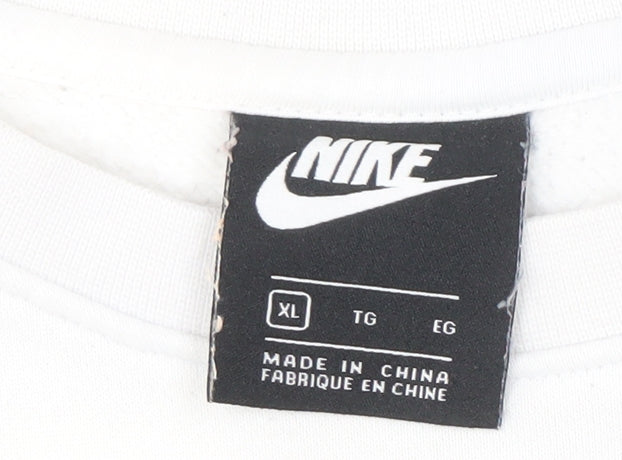 Nike Men's XL Multicoloured Pullover Logo Sweatshirt