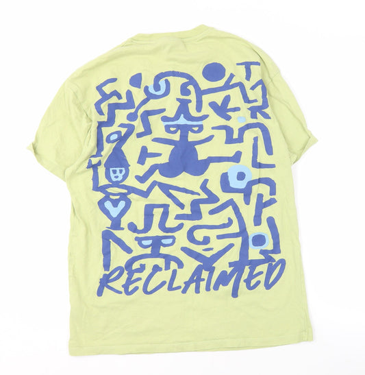 Reclaimed Vintage Men's Green M Graphic T-Shirt