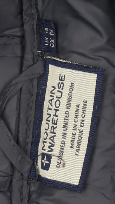 Mountain Warehouse Men's Black Puffer Jacket UK 18
