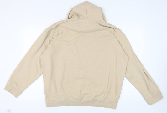 Stylewise Women's Beige Pullover Hoodie, Large