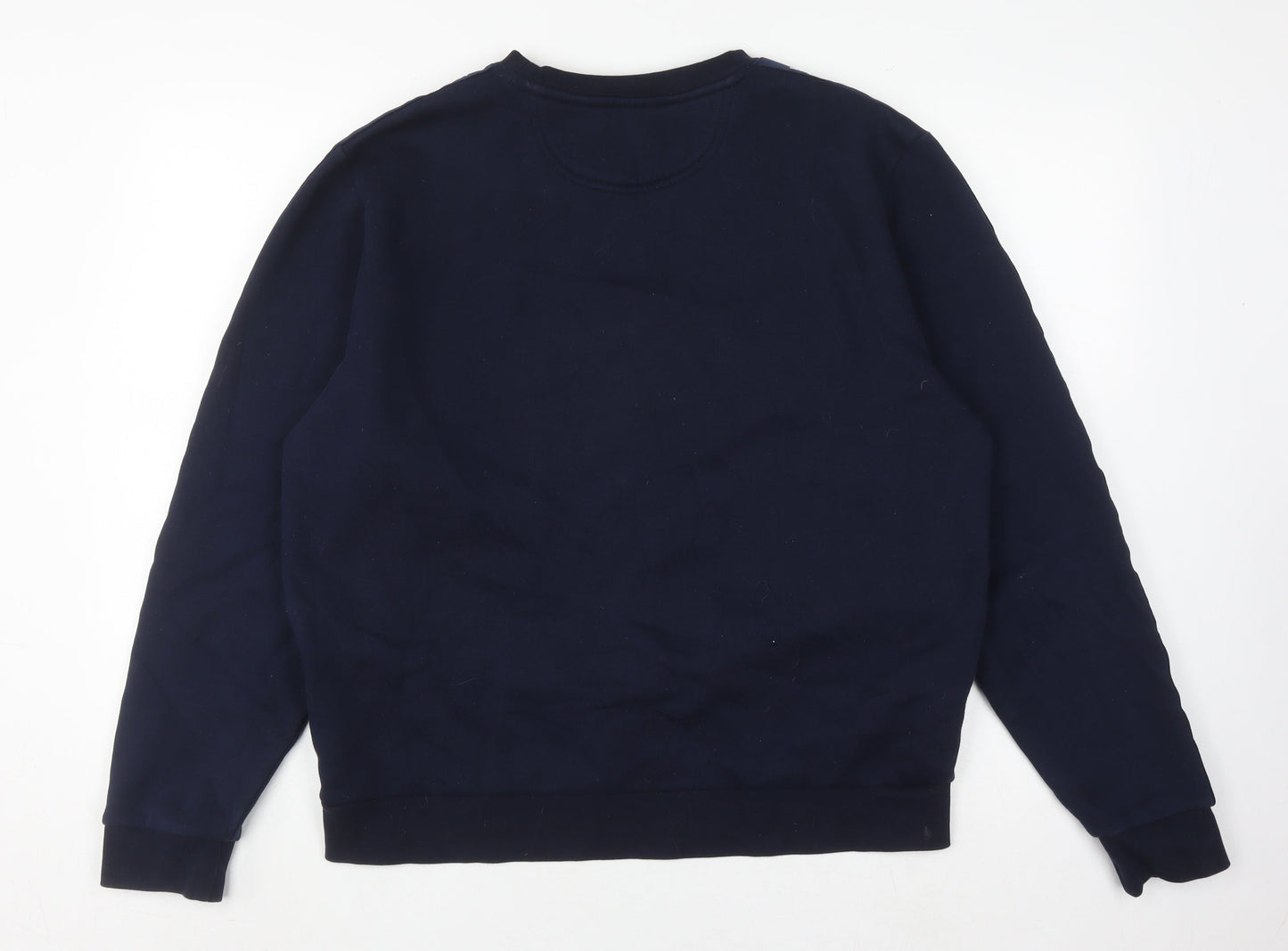 Lacoste Men's Blue Crew Neck Sweatshirt L