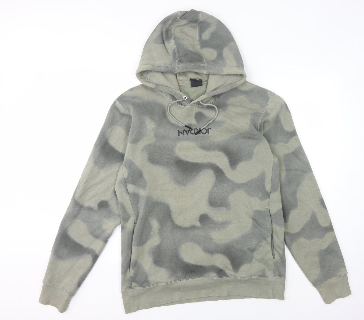 Jordan Men’s Camouflage Hoodie | M | Grey Pullover