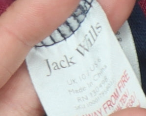 Jack Wills Women's Striped Shirt Dress UK 10