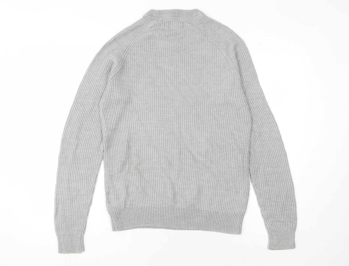 Jack & Jones Men's Grey M Knit Pullover Jumper