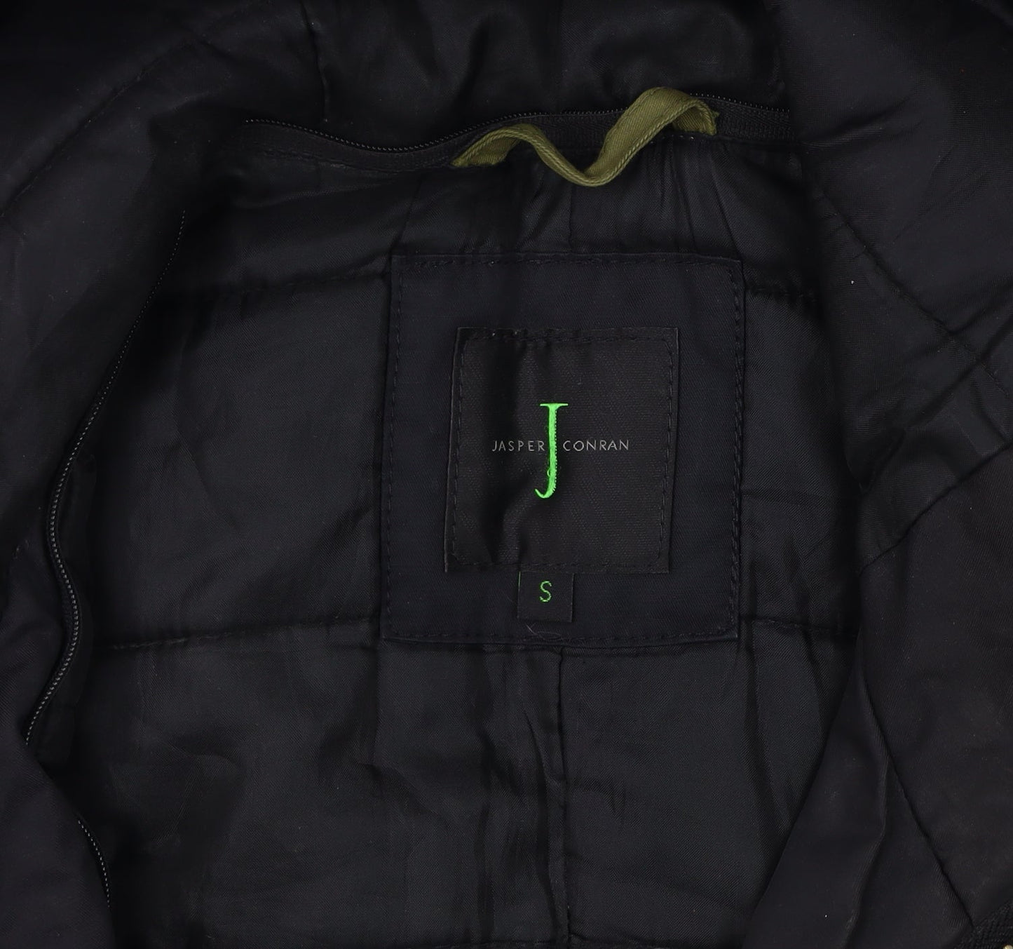 Jasper Conran Men's Black Parka Coat Size S