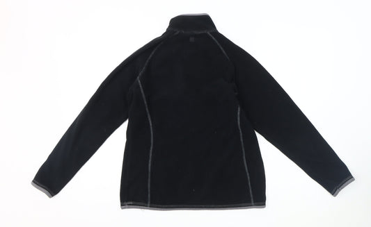 Mountain Warehouse Women's Black Fleece Pullover Sweatshirt