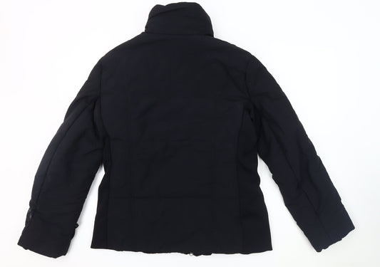 BELFE Women's Black Size 16 Basic Jacket
