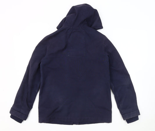 Superdry Men's XS Blue Basic Hooded Jacket