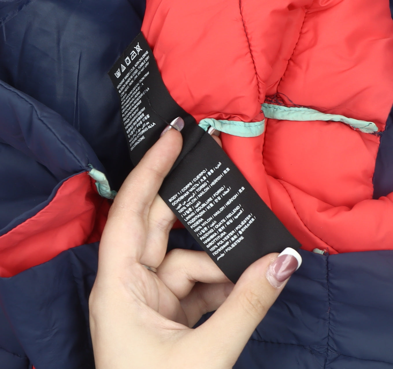 Superdry Women's Blue Puffer Jacket L