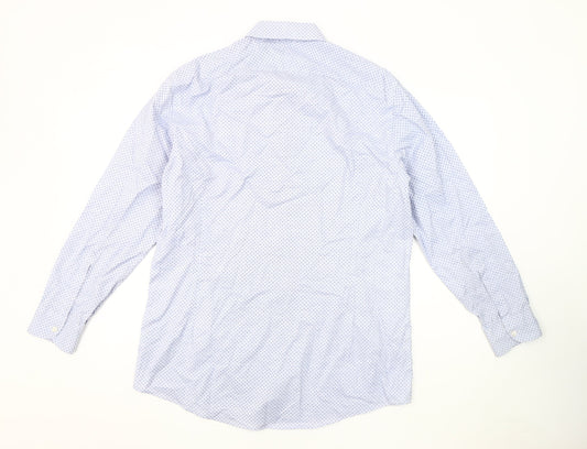 Charles Tyrwhitt Men's Blue Extra-Slim Fit Dress Shirt