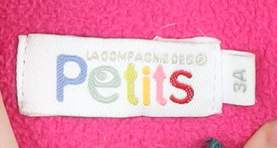 Additional view of La Compagnie des Petits girls’' floral puffer jacket, 3 years