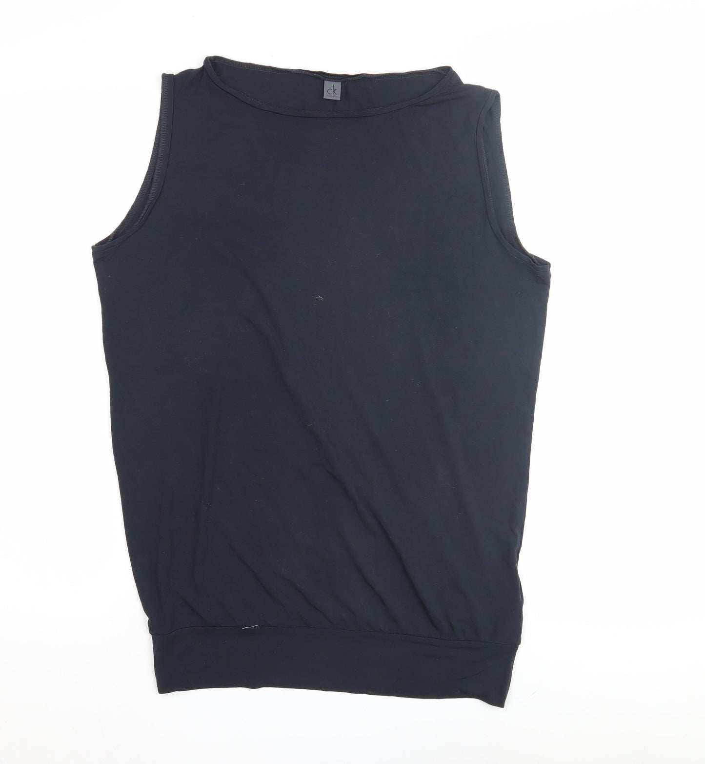 Calvin Klein Men's Black Sleeveless T-Shirt Size 44