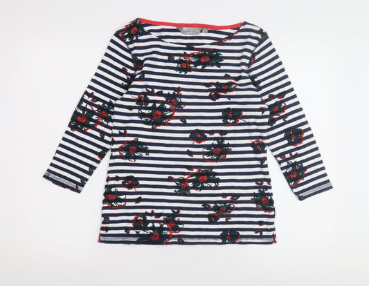 Mountain Warehouse Women's Striped Floral Top Size 10