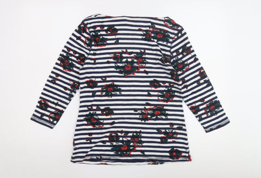 Mountain Warehouse Women's Striped Floral Top Size 10